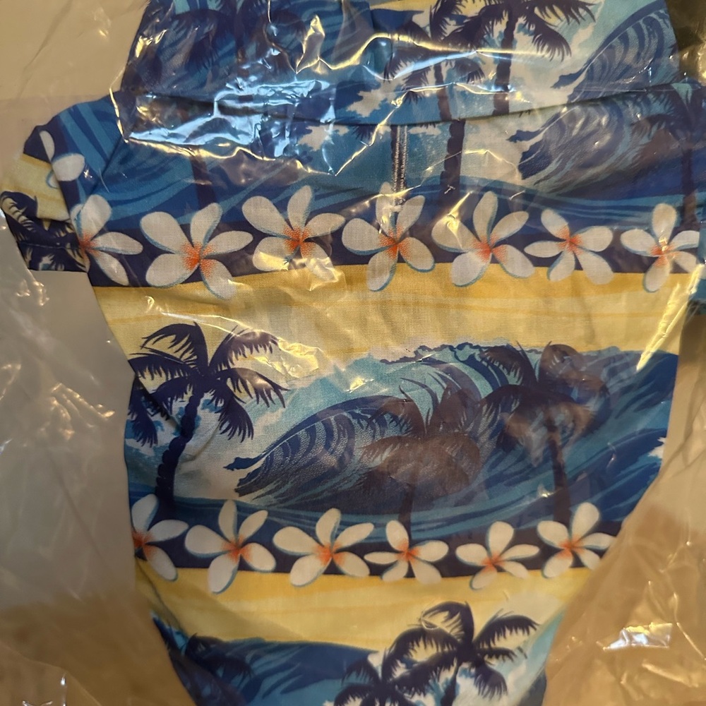 Dog Hawaiian Camp Shirt - NWT
